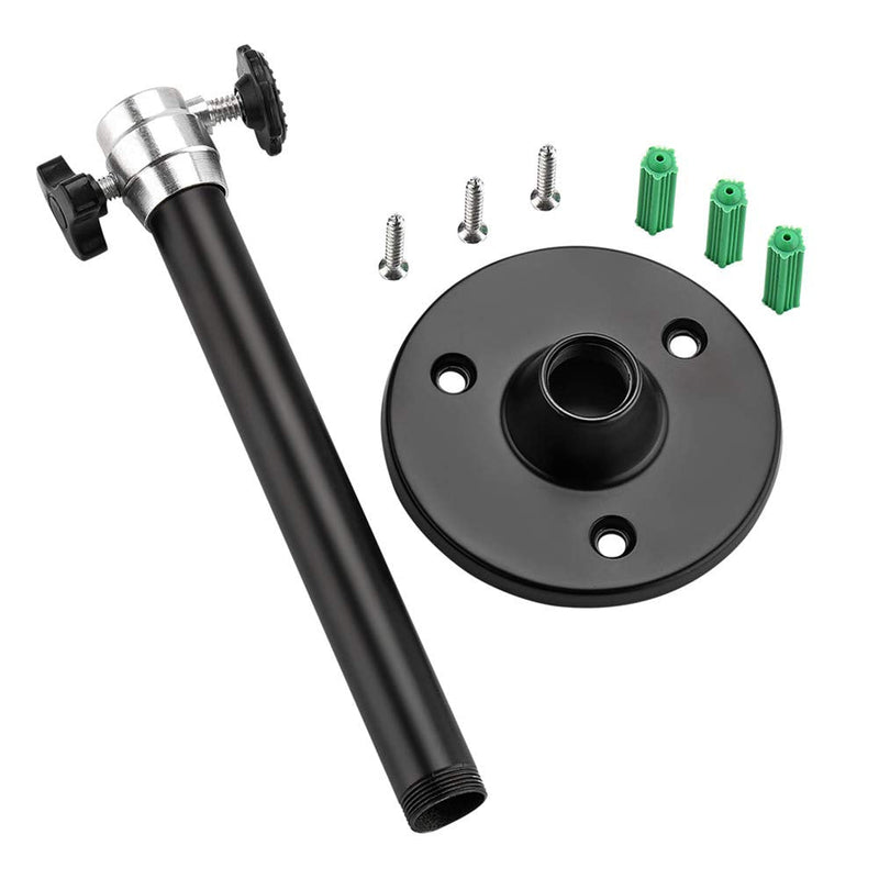 Ivosmart Mini Projector Ceiling Mount Stand 5KG Loading Capacity Wall Mounting Bracket for Mini Projector Camera (Black)