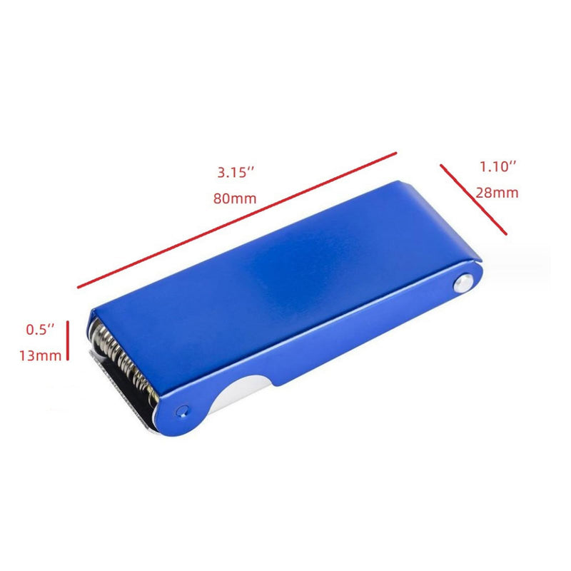 [AUSTRALIA] - Blue Needle File Set Luthier Sperrins Guitar Nut Slotting File Saw Rods Slot Filing Set Needle File Set Replacement Tools Tip Cleaner Files Guitar Tools Instrument Accessories 