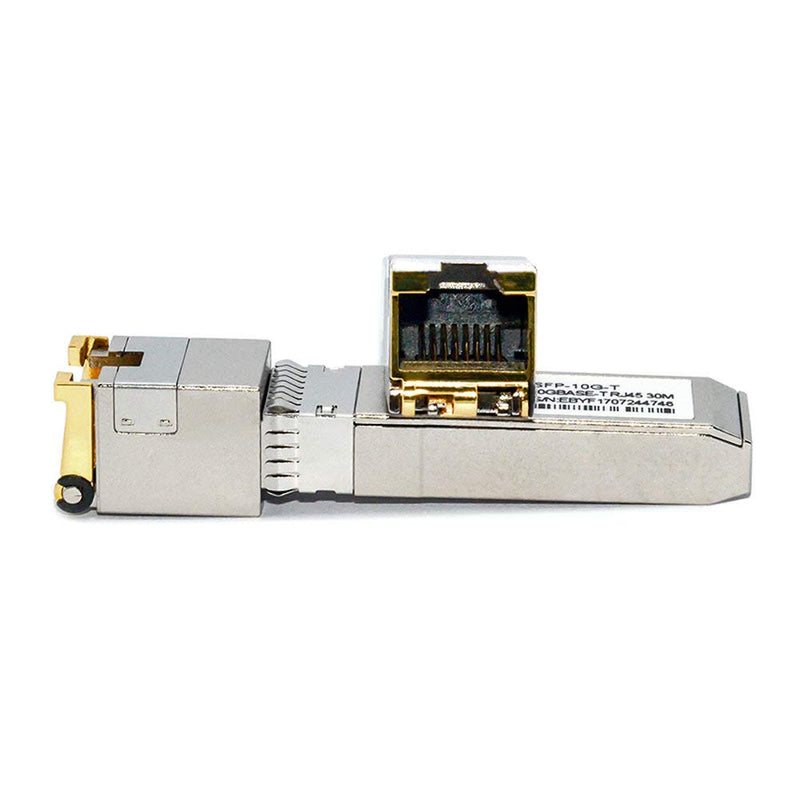 for HP Compatible 10GBase-T SFP+ Module 10 Gigabit RJ45 Copper Transceiver 30-Meter For HPE 10GBase-T: 30m