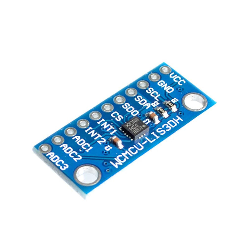 Hailege 2pcs LIS3DH Tri-Axis Acceleration Development Board 3-Axis Acceleration Sensor Replaces ADXL345 Built-in Temperature Sensor