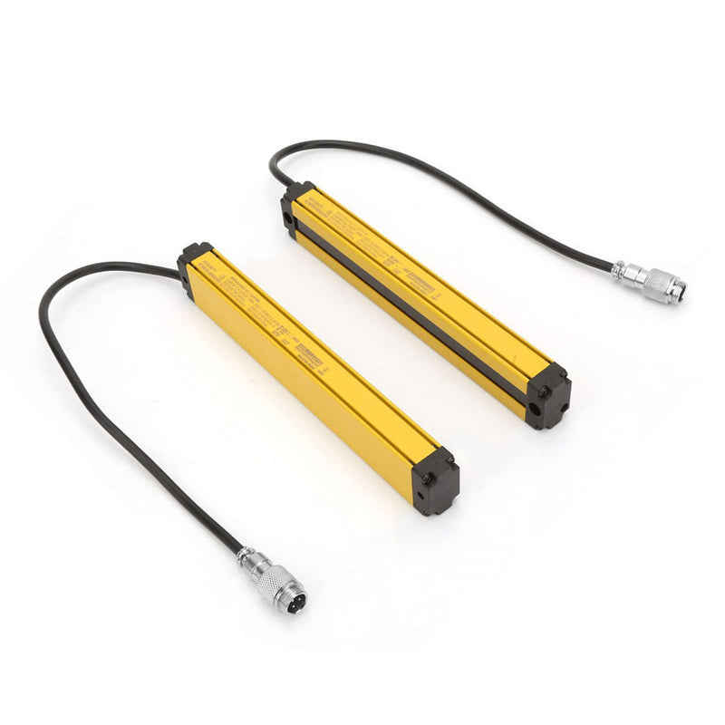 Safety Light Curtain Sensors 4 Beams DC10-30V BEM0440-C-120NB Light Curtain Sensor Switch A Series Safety Light Grid Optical Grid Sensor Safety Light Sensor Light Grid Light Barrier 4 Beams（BEM0440-C-120NB）