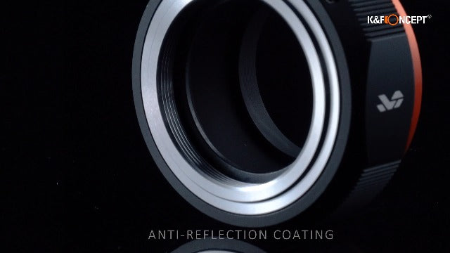 K&F Concept M42 to Fuji X Lens Mount Adapter for M42 Screw Mount Lens to Fujifilm Fuji X-Series X FX Mount Mirrorless Cameras with Matting Varnish Design for Fuji XT2 XT20 XE3 XT1 X-T2