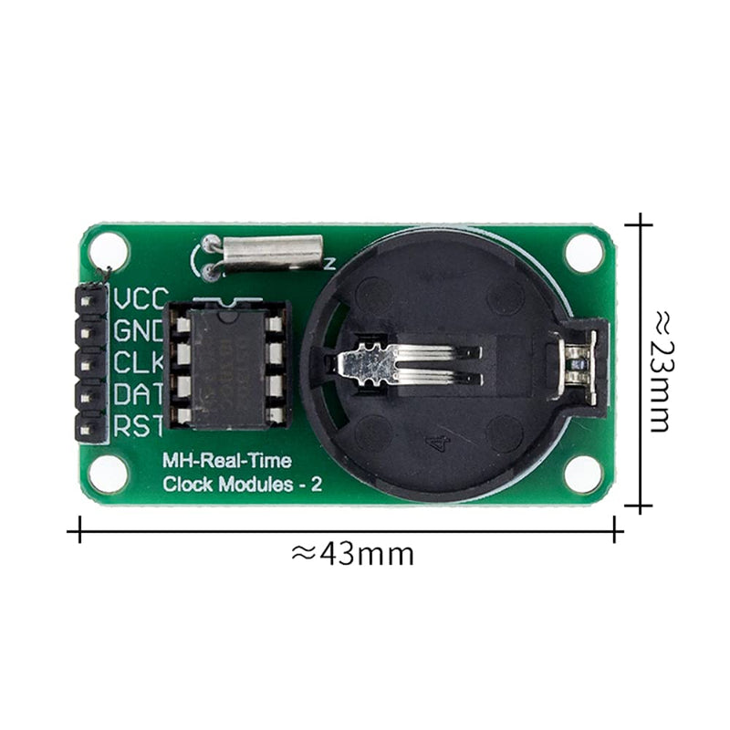 DollaTek 5pcs Smart Electronics DS1302 Real Time Clock Module for Arduino UNO Development Board DIY Kit