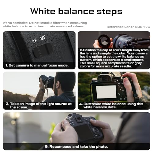 Freewell White Balance Metal Lens Cap for Nikon Z Mount - Precise Color Calibration