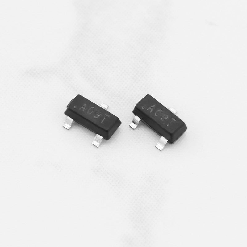 [AUSTRALIA] - VGOL Pack of 50 AO3400 A09T 5.7A 30V N-Channel P-Channel Enrichment Mode Field Effect Transistor Compatible with MOSFET SMD Transistor AO3400 SOT-23 