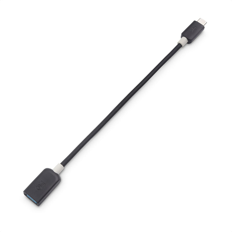 Cable Matters USB C to USB Adapter 6 Inches (USB to USB C Adapter, USB-C to USB 3.0 Adapter, USB C OTG) in Black