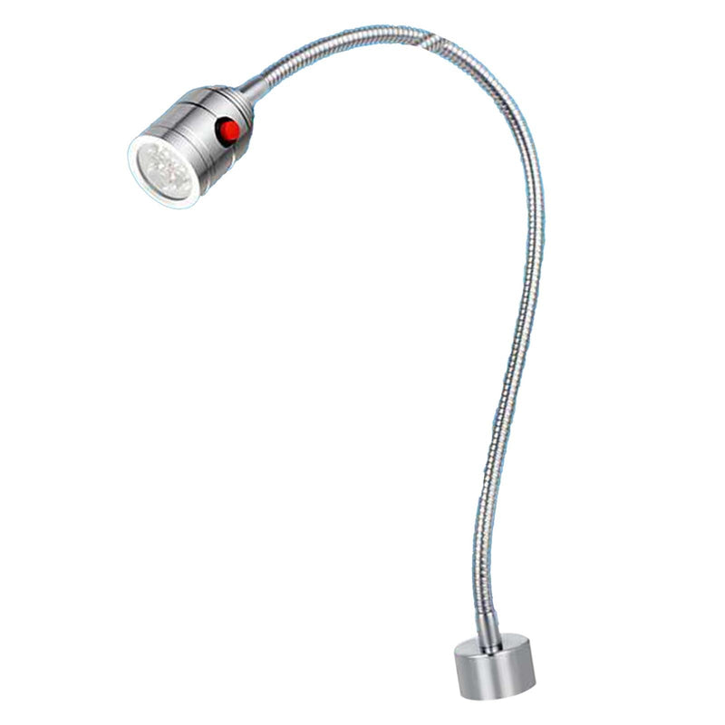 Gooseneck Magnetic Lamp Gooseneck LED Work Light 5W 24V Tube Length 500MM Magnetic Base Tool Lamp for Workbench Repair