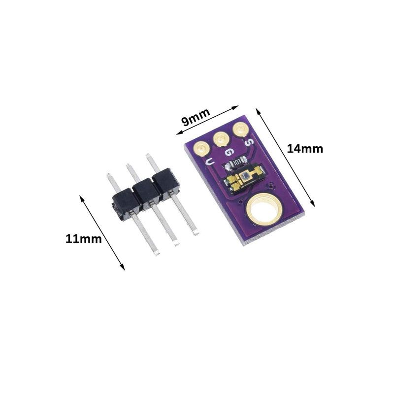 TEMT6000 Light Sensor Module Ambient Light Analog Light Intensity Detection Module (8) 8