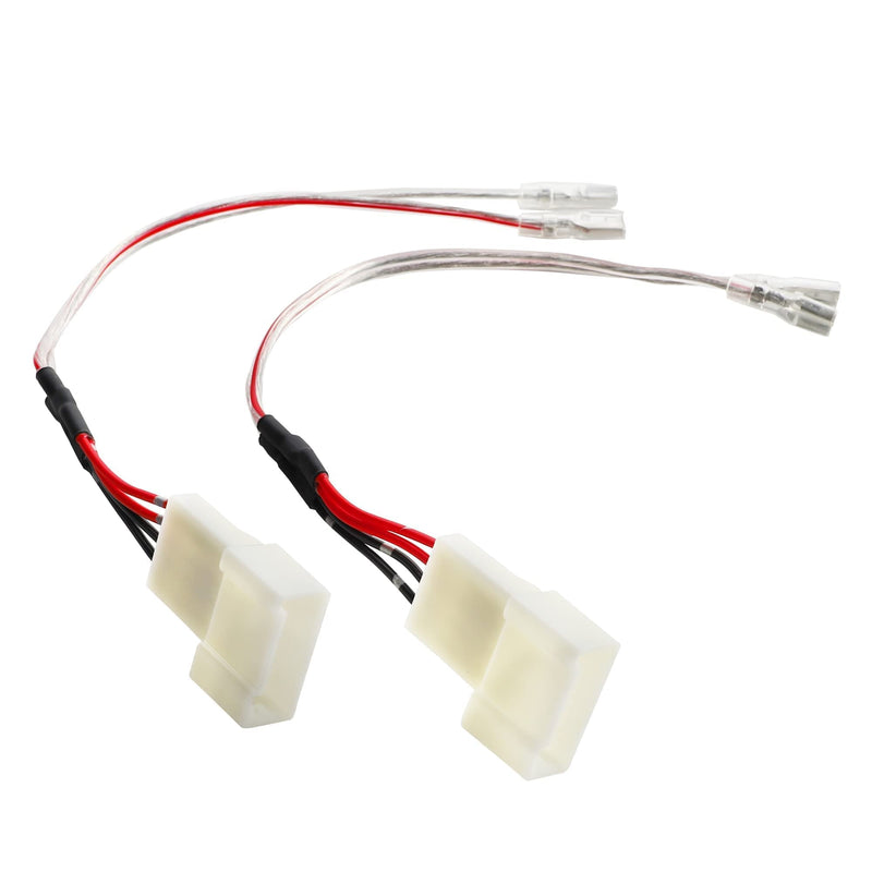 Dash Speaker Harness Connector Replace for Toyota Corolla/Camry 2012-2020, RAV4 2015-2019, Subaru Forester/Impreza 2012-2020 Front Tweeter Plug Wire Adapter