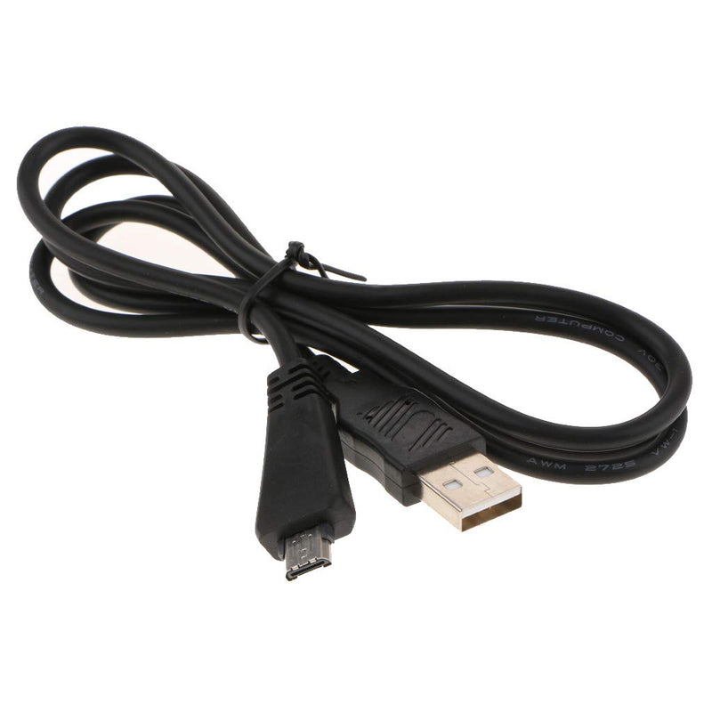 Replacement VMC-MD3 USB Data Sync Transfer Cable USB 2.0 Charging Cord Lead Compatible with Sony Cyber-Shot/Cybershot Digital Camera DSC-W350D W360 W380 W390 W570 TX100 TX66 and More (3.3ft/Black) 3.3FT