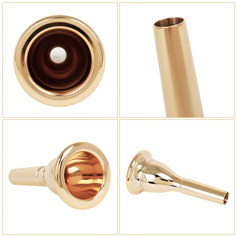 Tuba Tuba Mouth Instrument Accessory Tuba Replacement Golden