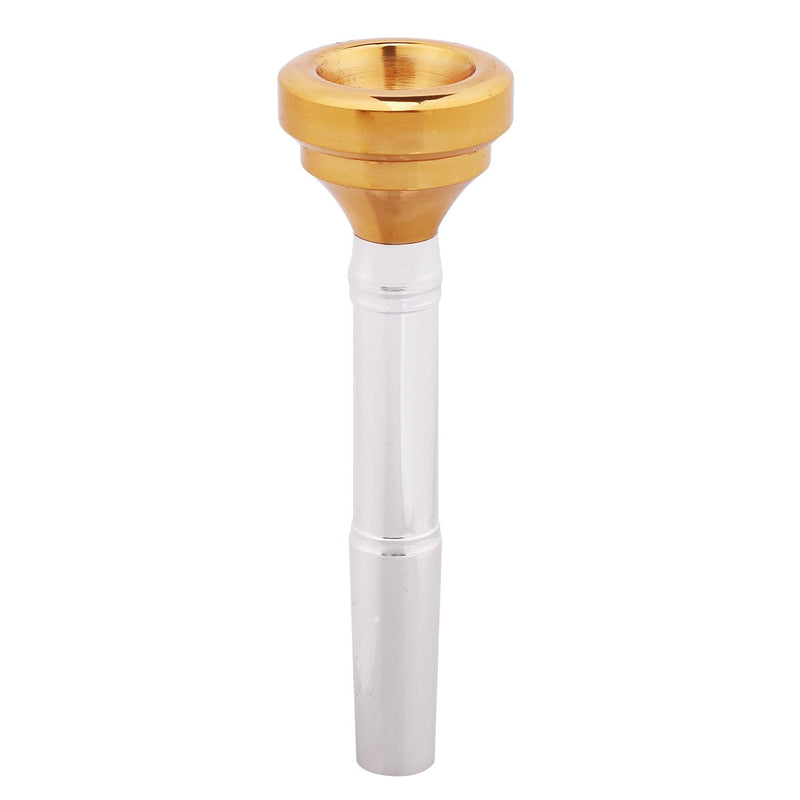 7c 5c 3c 1.5c Trumpet Mouthpiece with 4 Golden Mouthpiece Cups 7c 5c 3c 1.5c