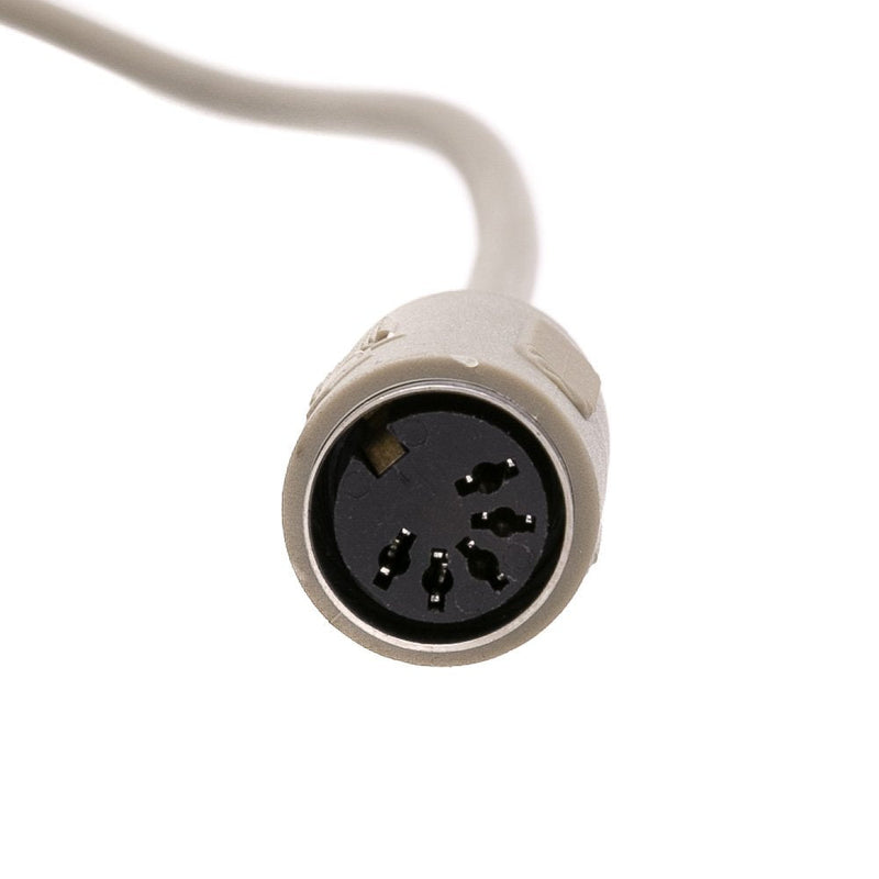 CableWholesale at Keyboard Extension Cable, Din5 Male to Din5 Female, 5 Conductor, Straight, 6 Foot, Keyboard Extension Cable Din 6'