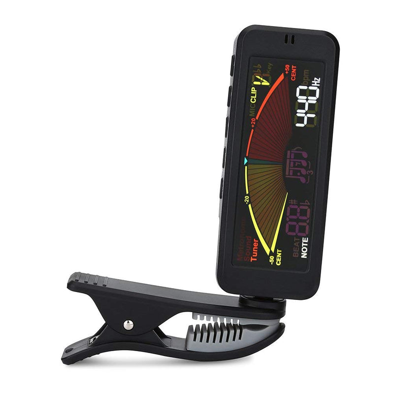 Guitar Tuners, -209 Clip-On Digital Large LCD Display Tuners for Chromatic Guitar Bass Ukulele Violin Tune