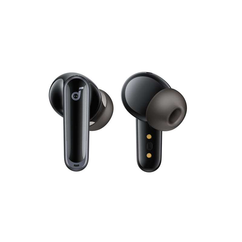 Soundcore P40i by Anker Noise Cancelling Earbuds with Adaptive ANC | Heavy Bass, 60H Playtime, 2-in-1 Case and Phone Stand, IPX5, Wireless Charging, Bluetooth 5.3 Midnight Black
