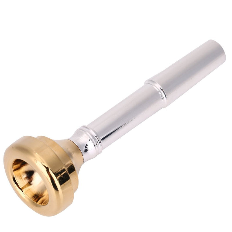 Trumpet Mouthpiece Set Brass Trumpet Mouthpiece with Storage Box Musical Instrument Accessory for 1/2c 3c 5c 7c Music Lover Beginner