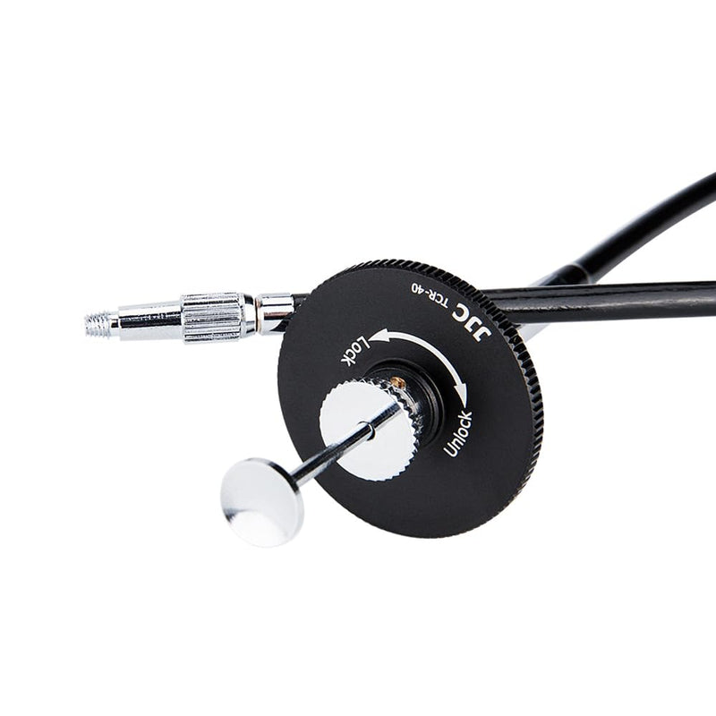 JJC Mechanical Shutter Release Cable Cord with Bulb-Lock for Fuji Fujifilm X-T5 X-T4 X-T3 X-T50 X-T30 II X-M5 X-PRO3 X100VI X100V X-T2 X-T20 X100F X-E4, Sony RX1R II RX10 IV III, Lecia M10 M9 & More 70cm Black