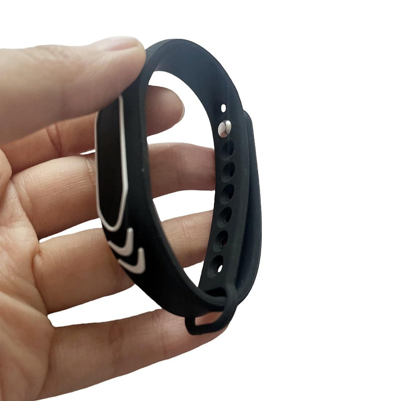 10 Pcs NFC Tag Wristband RFID 125KHz Inductive ID Wristband RFID Wristband Waterproof Access Management