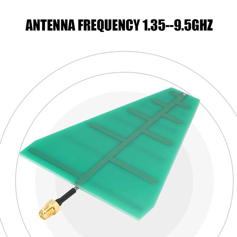 [AUSTRALIA] - 15W 5-6dB 1.35-9.5GHz UWB Ultra Broadband Antenna Linear Directional Polarization RF Directional Antenna with Logarithmic Period 