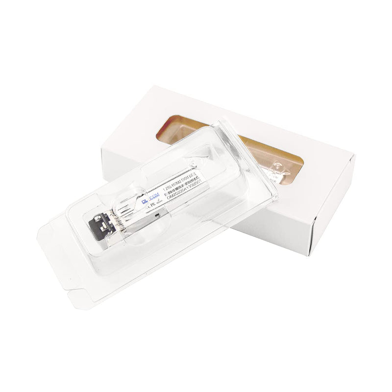 1.25G SFP 1000Base-SX 850nm Industrial MMF Multimode up to 550m Duplex LC DDM for Outdoor Use (2Pack) 2