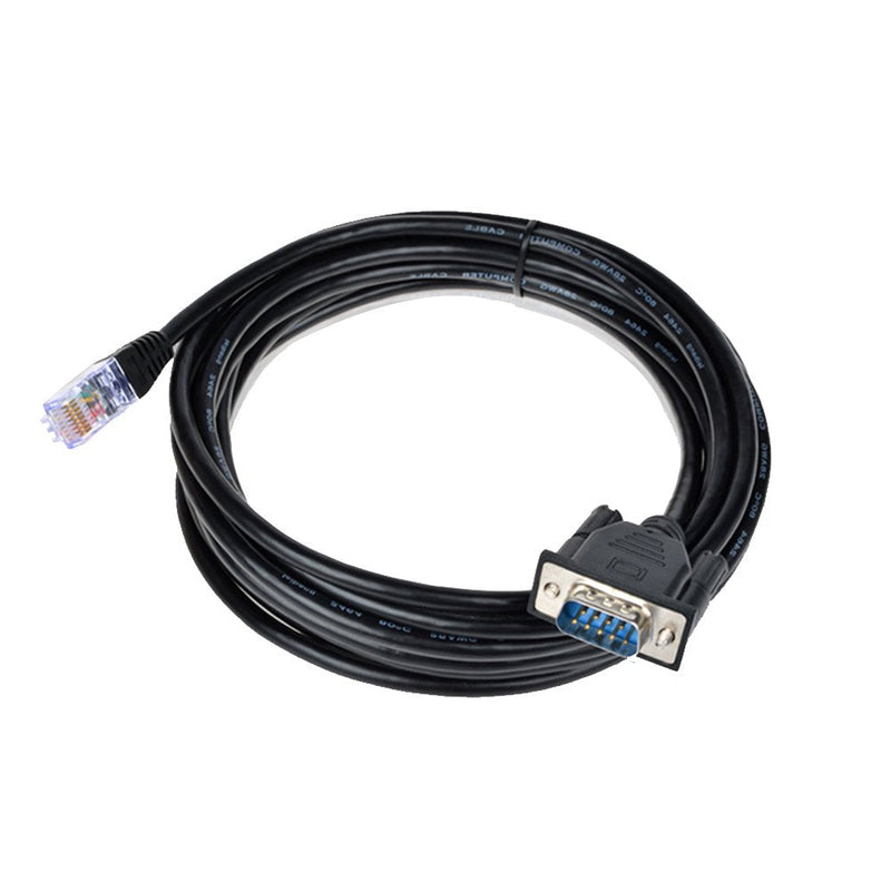 RJ45 to RS232,DB9 9-Pin Serial Port Male to RJ45 Female Cat5 Ethernet LAN Console 4.9Ft