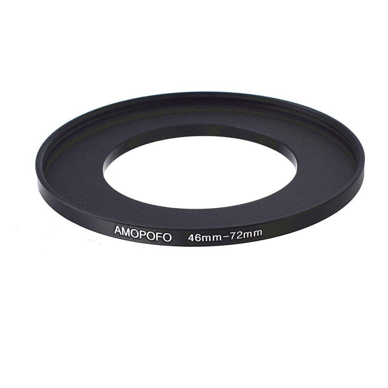 [AUSTRALIA] - Metal Step Up Ring Adapter 46mm to 72mm Step-Up Lens Adapter Ring for Filters UV,ND,CPL Camera Filters, Compatible with All 46mm Camera Lenses & 72mm Accessories 