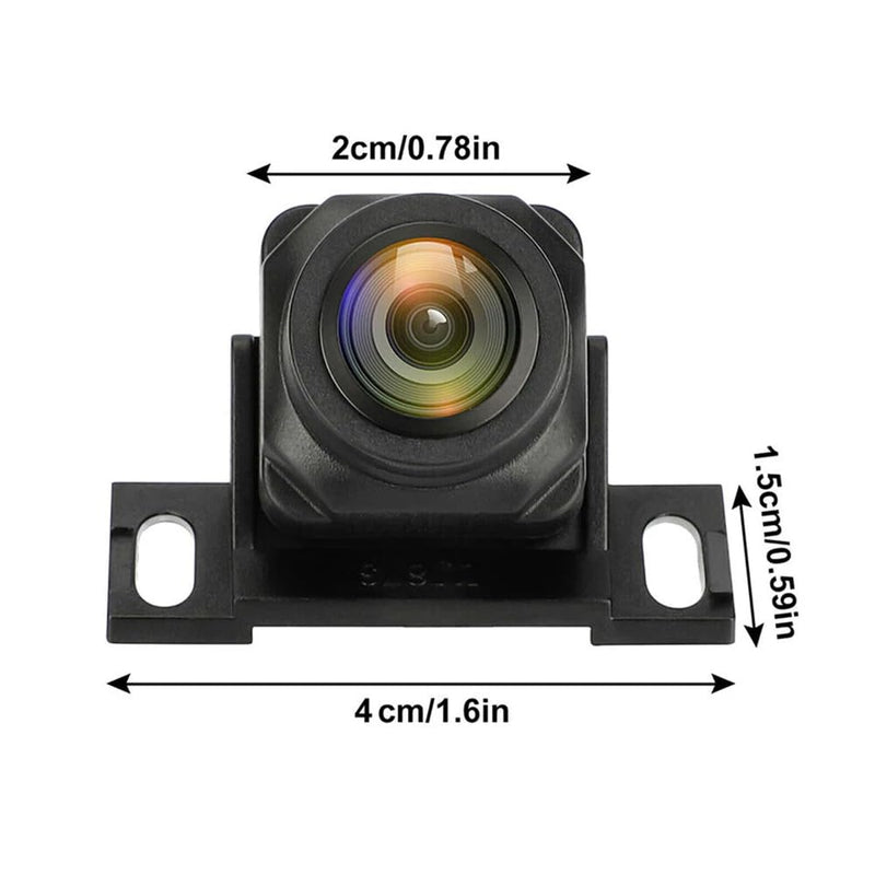 Car Backup Camera - Wide Angle Waterproof Rear View Camera for Vehicles 12-24V - Parking Reverse Assist for Truck, SUV, RV, Pickup - Universal Fit - RCA Video Cable