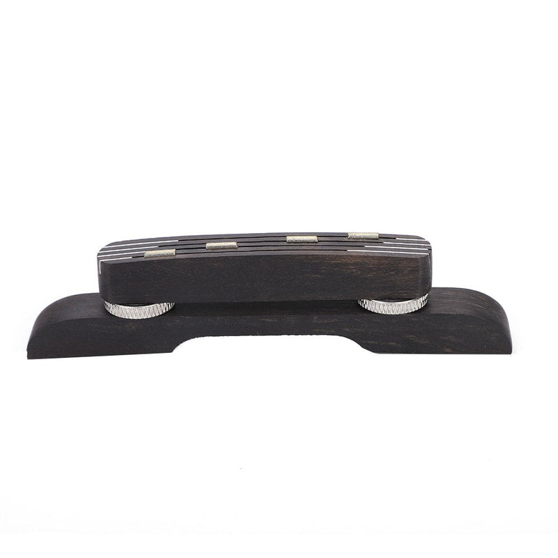 Mandolin Bridge, Rosewood Height Adjustable Bridge Mandolin Instrument DIY Repair Parts