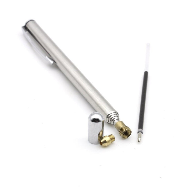 Selling Wonderful 2PCS Stainless Steel Pen Size Pocket Pointer with Clip - Hand Pointer Extendable Telescopic Retractable Ballpoint Pen Pointer Handheld Presenter Classroom Whiteboard Pointer 2-PACK