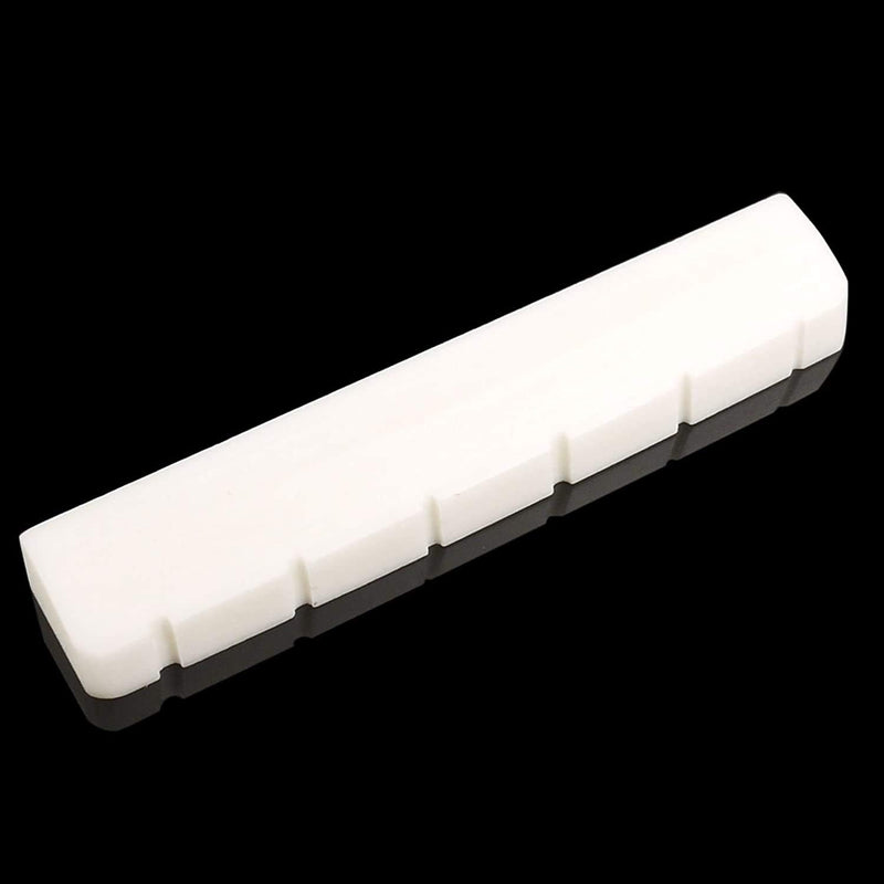 [AUSTRALIA] - Mr.Power 6 String Guitar Bone Bridge Saddle and Nut Made of Real Bone (For classic) For Classic 