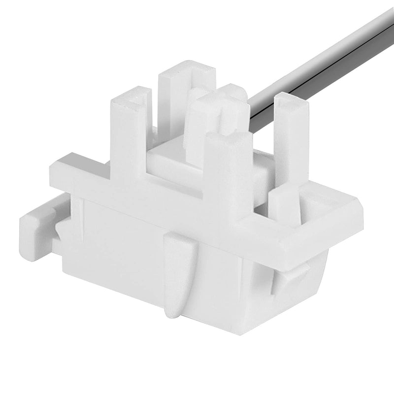 ZugGear White Plate Mount Stabilizers 2U 6.25U 7U for Cherry MX Compatible Mechanical Keyboards (DUROCK White Plate Mount 60/87 Keyboard Kit)