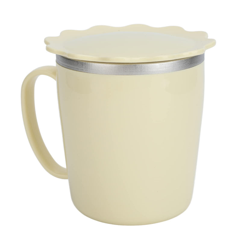 Nunafey Adult Leakproof Cups, Convalescent Feeding Cups 350ml Lightweight for Hospital Home Use