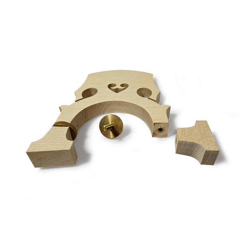 3/4 Upright Double Bass Bridge Bass Double Bass Accessory Upright Bass Parts (Maple Adjustable) Maple Adjustable