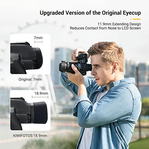 Camera Eyecup + Hard Camera Case: Camera Eyecup with Hard Shell Camera Case