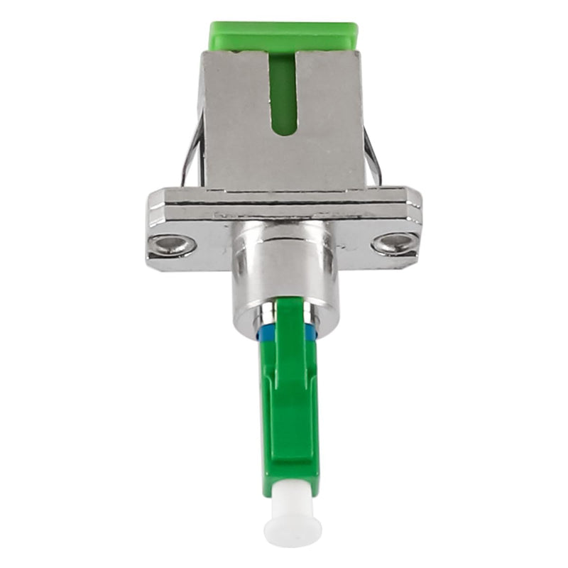 Laroal 2 Pack SC/APC Female to LC/APC Male Single Mode Fiber Optic Adapter for Long Lasting and Fast Fiber Optic Coupling in Data Center