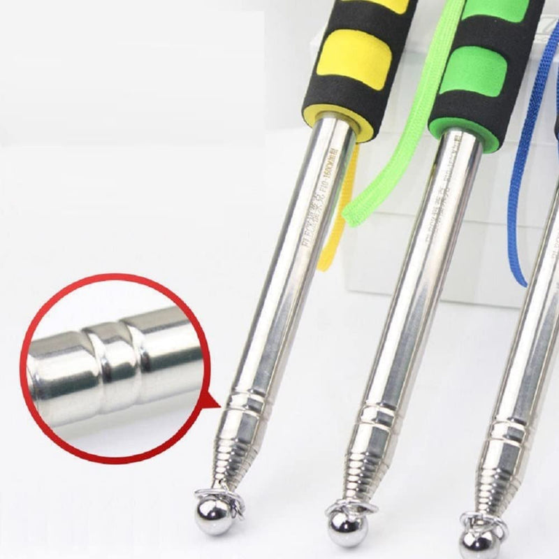 Othmro 2pcs Telescopic Teachers Pointer,Teachers Pointer Stick, Extendable Hand Pointer Retractable Classroom Whiteboard Pointer Extendable for Teachers, Guides, Coach Extend to 39.4"