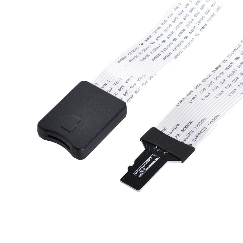 [AUSTRALIA] - NFHK Micro-SD TF Memory Card Kit Male to TF Female Extension Soft Flat FPC Cable Extender 25cm 
