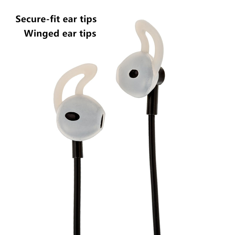 EMF Free Air Tube Bluetooth Headset, Low Radiation Chip Safety Headphones, Anti-Radiation Wireless Headset with Mic for Safe Daily Use. (Black) Black