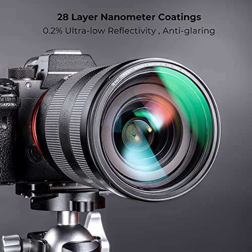 K&F CONCEPT 82mm Magnetic MC UV Lens Protection Filter + Lens Filter Cap