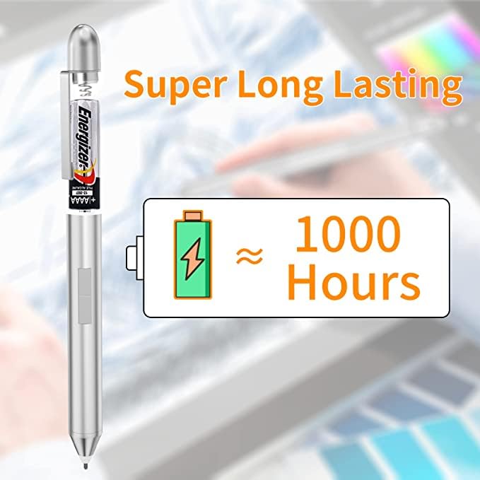 Active Stylus Pen for Lenovo, Compatible with Yoga 7i/9i, Yoga C740/C940/720/920, Miix 720/510/520, ThinkPad X1 Tablets, Flex 5/6, 2048 Levels of Pressure Sensitivity for Lenovo Touch Screen Laptop