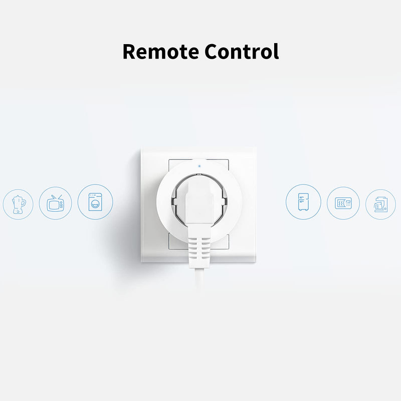 Aqara Zigbee Socket, Requires Aqara Hub, Smart Socket with Current Measurement, Programming, Timer Mode and Voice Control, Works with HomeKit, Alexa, Google Assistant and SmartThings
