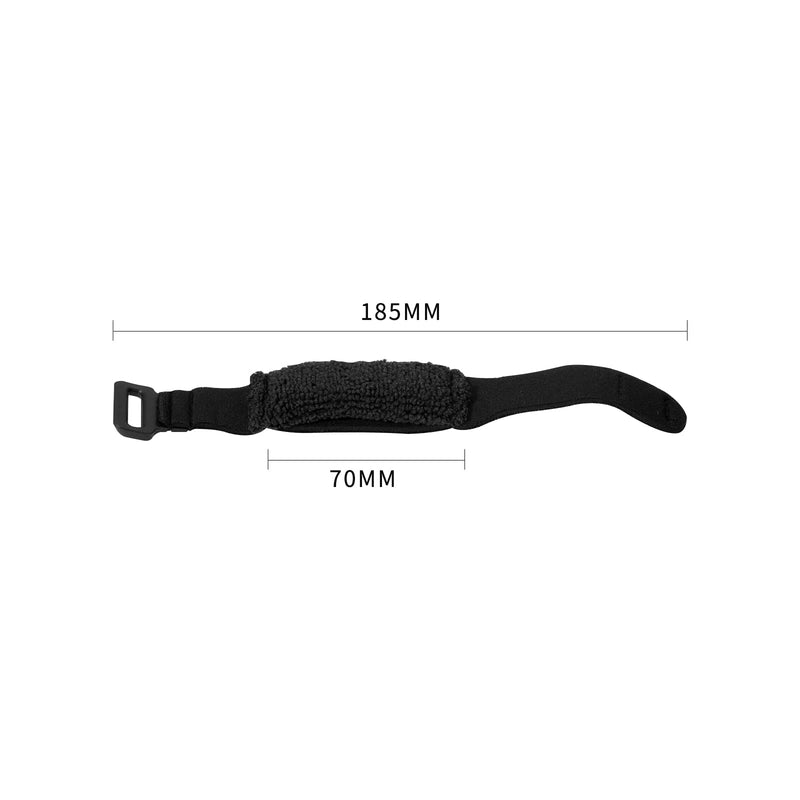 3pcs Bass Guitar String Mute Damper, Cotton Bass Guitar Fret Wrap Mute, Adjustable Guitar String Dampener, Bass Guitar Accessories Black