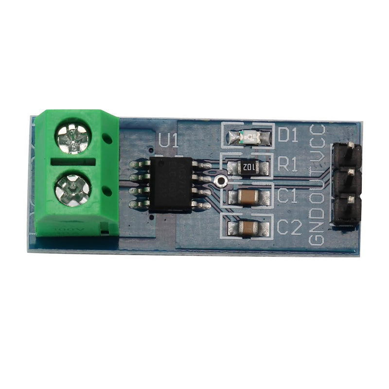Heevhas ACS712 5A ACS712ELC-05B Current Sensor Module Hall Current Sensor Range Module for Arduino (Pack of 2) 2 x 5 A