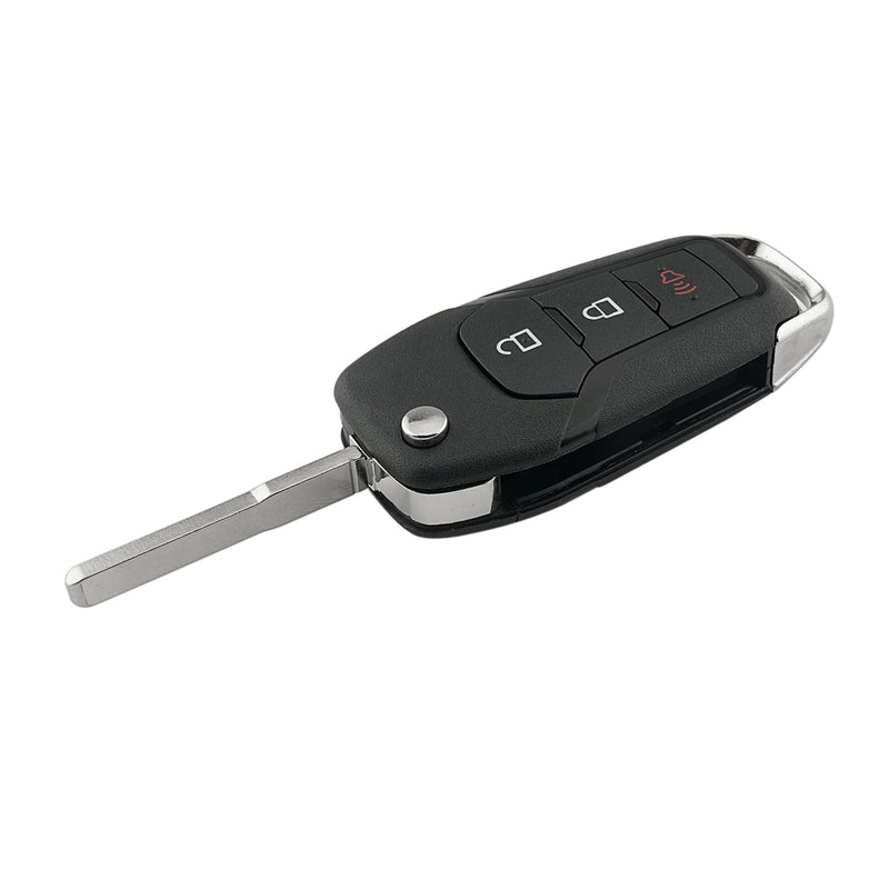 Flip Key Fob Replacement Fits for 2015 2016 Ford F150 Key Fob F250 F350 2017 2018 2019 2020 Explorer (2016-2022) F350 F450 Ranger Ecosport Bronco Keyless Entry Remote Fob N5F-A08TAA (Pack of 2)