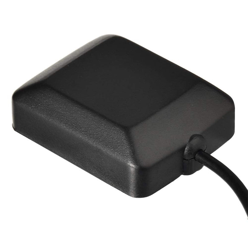 Eightwood Waterproof Active Navigation GPS Antenna Fakra Blue C Female Right Angle Magnetic Base Compatible with Ford VW Audi MFD2 RNS2 RNS-E