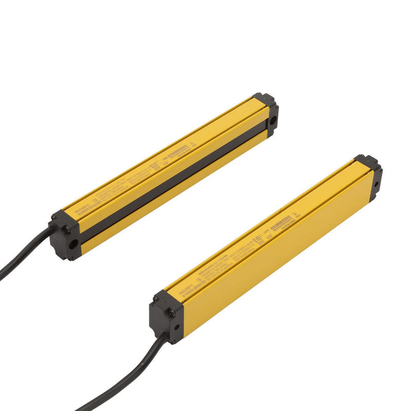 Safety Light Curtain Sensors 4 Beams DC10-30V BEM0440-C-120NB Light Curtain Sensor Switch A Series Safety Light Grid Optical Grid Sensor Safety Light Sensor Light Grid Light Barrier 4 Beams（BEM0440-C-120NB）