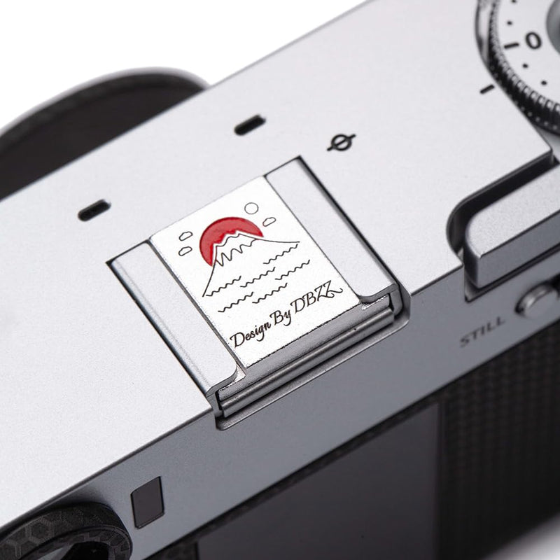 Camera Hot Shoe Cover/Shutter Button, Soft Release Button,Suitable for FUJIFILM XT5 XT4 XT3 XT30 XT20 X100V X100F XT100 X-E3 X-PRO2 X-PRO3 (Mountains and sea-Hot Shoe Cover) Mountains and sea-Hot Shoe Cover