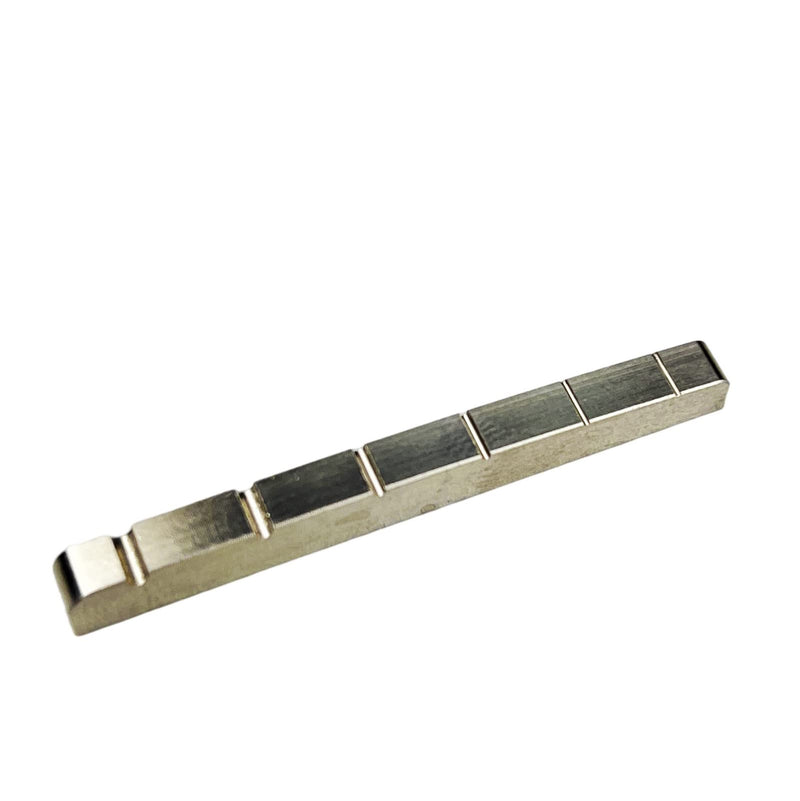 Kaynes 43mm Titanium Alloy Guitar Nut Replacement for Fender Telecaster Tele Stratocaster Strat ST TL Style Electric or Acoustic Guitar 43*3.5mm For ST Guitar