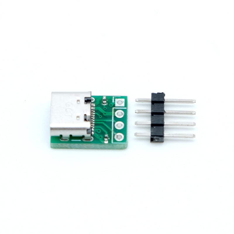 Paradisetronic.com USB-C Mini Breakout Board, e.g. for the power supply of breadboards