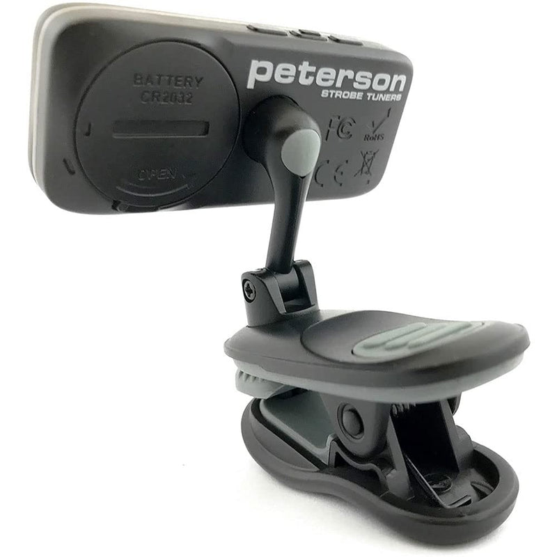 Peterson StroboClip HD Clip-On Tuner Bundle with Peterson 171527 Protective CaseQ